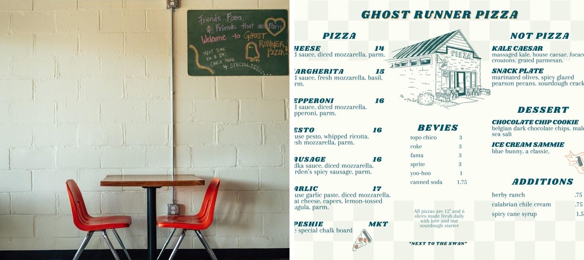 Ghost Runner Pizza